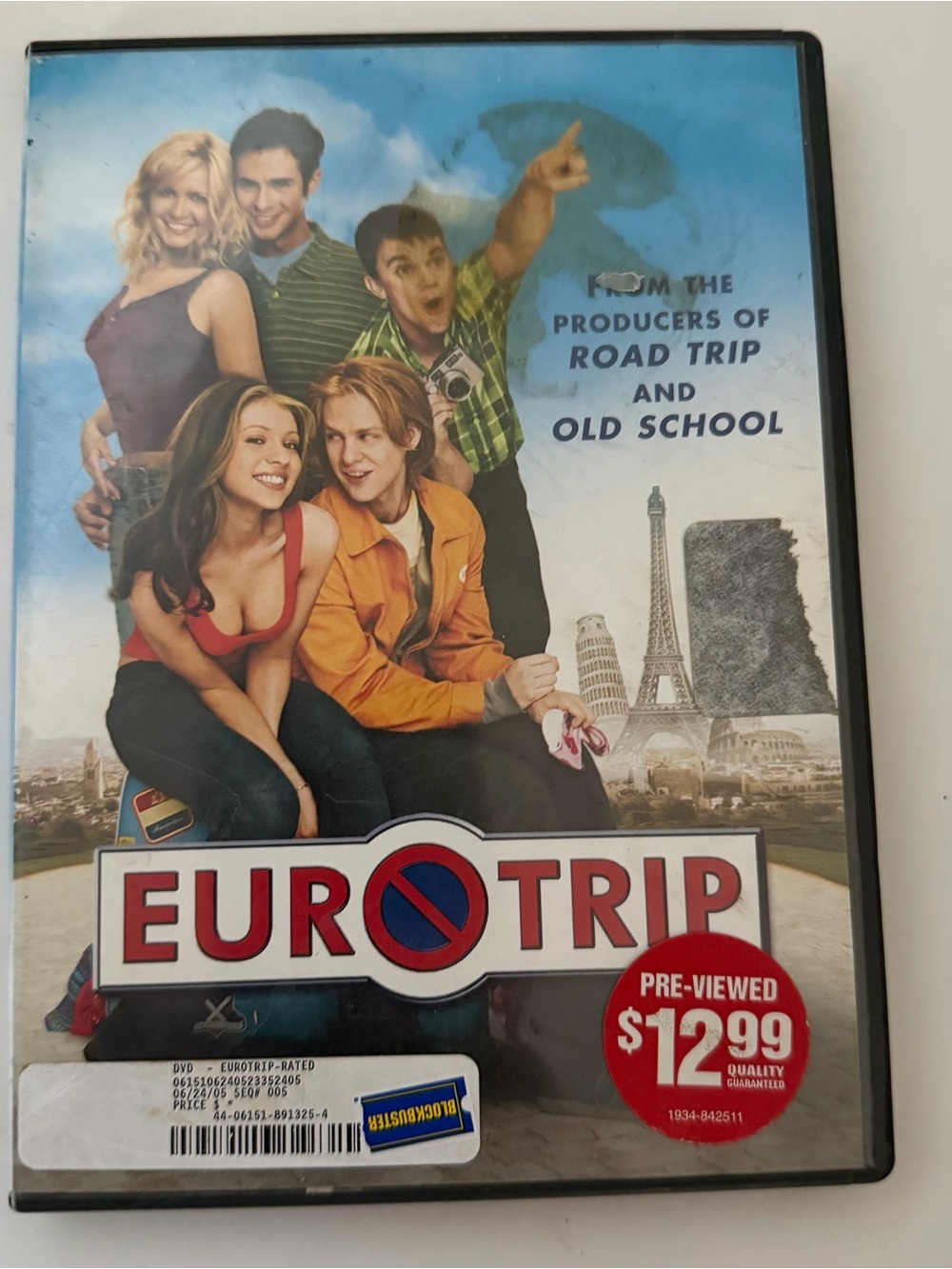 EuroTrip (DVD, 2004, Full Frame) Scott Mechlowicz, Jacob Pitts.